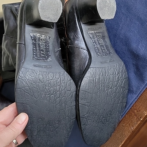 Born black heeled boots - Picture 3 of 4